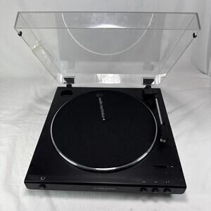 Audio-Technica AT-LP60X Turntable - Black FOR PARTS/REPAIR READ